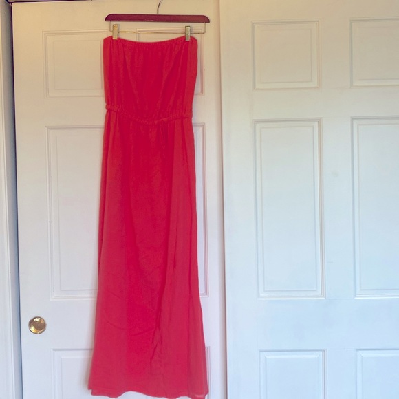 Strapless J Crew Maxi Dress - Picture 1 of 5